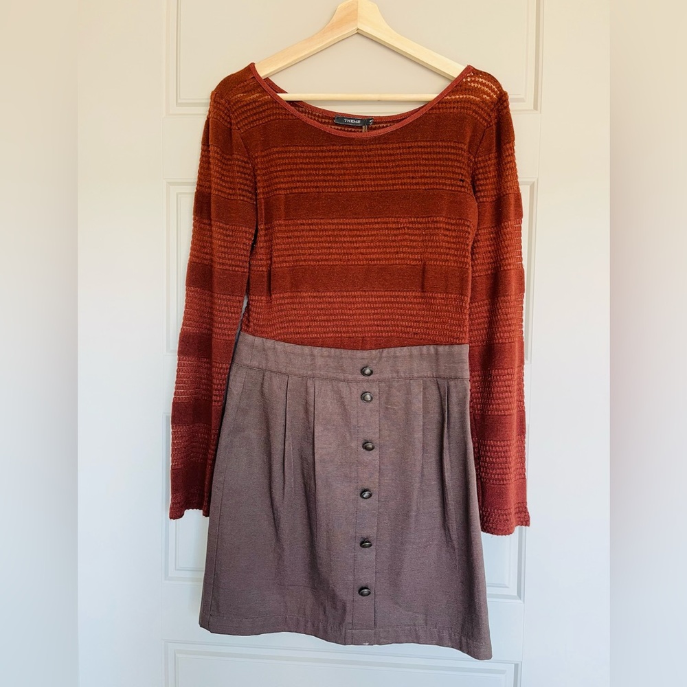 Rustic Sweater Dress
